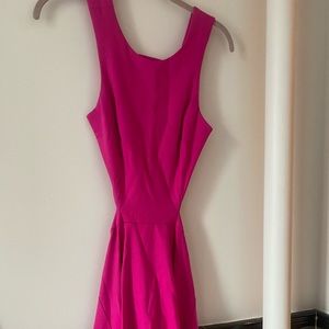 Amanda Uprichard Wallis Ponte Cutout Dress
